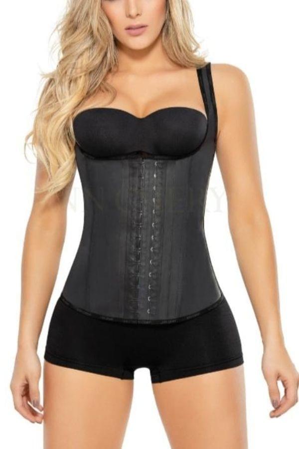 Veste Latex à bretelles