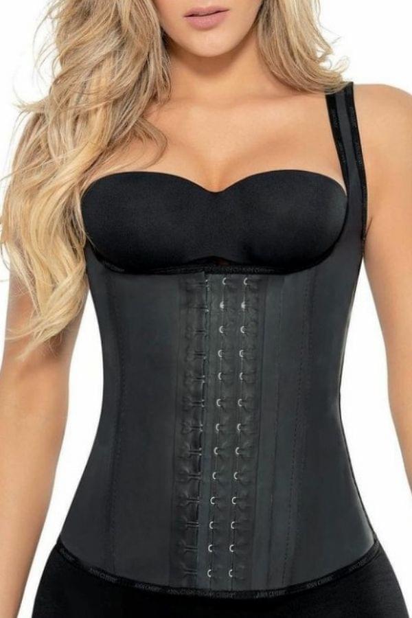 Veste Latex à bretelles
