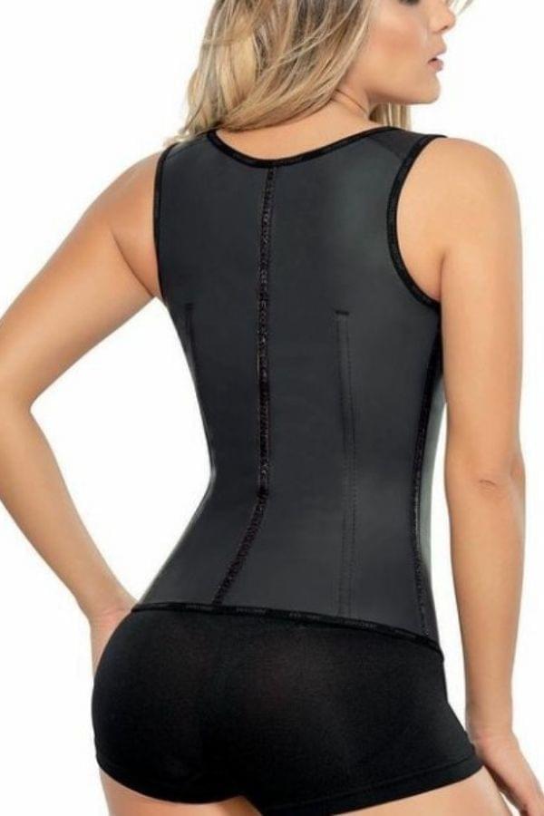 Veste Latex à bretelles